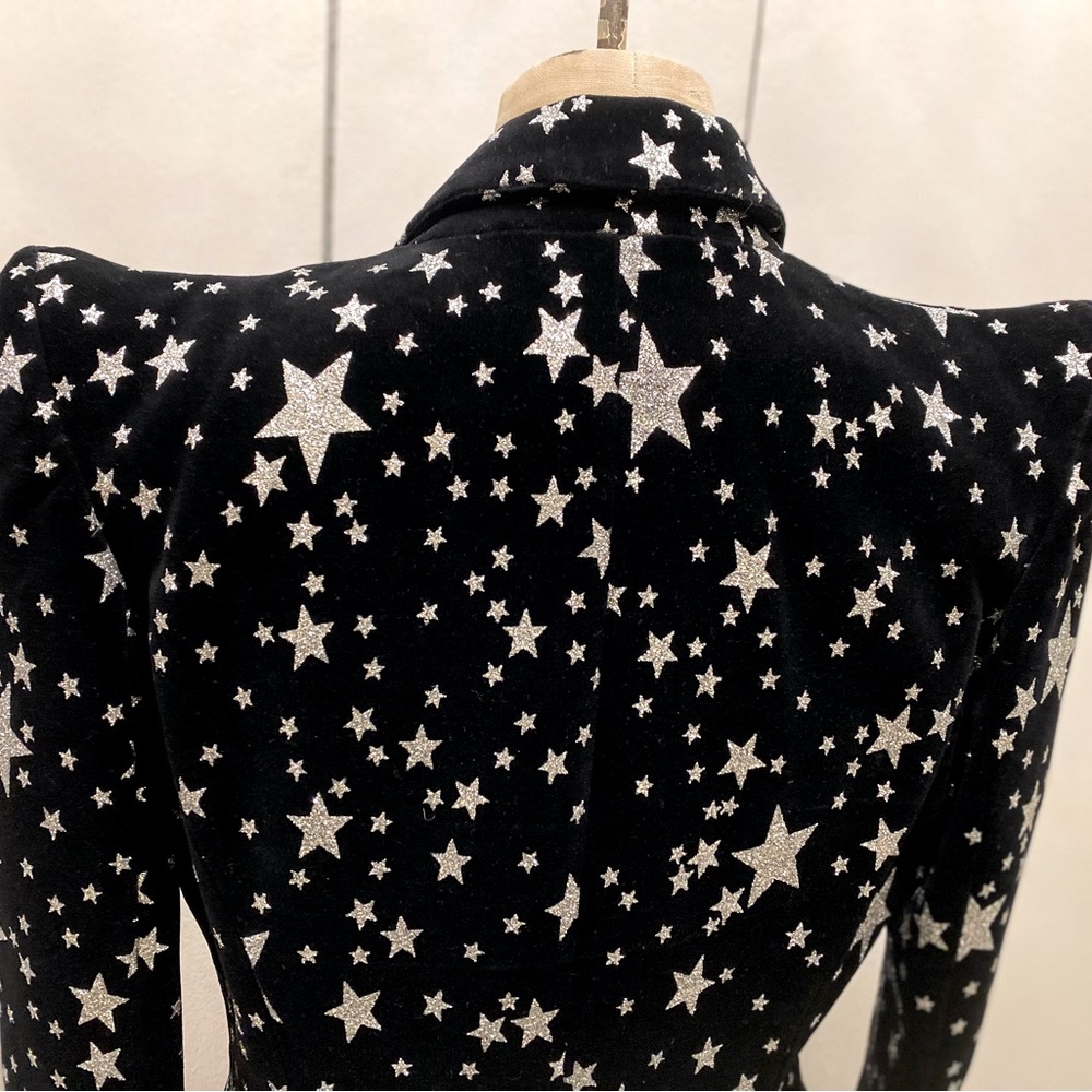 Balmain Velvet Jacket - Picture 7 of 12